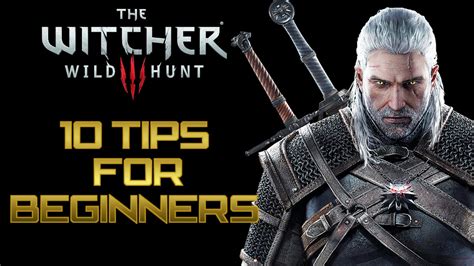 witcher 3 tips for beginners.